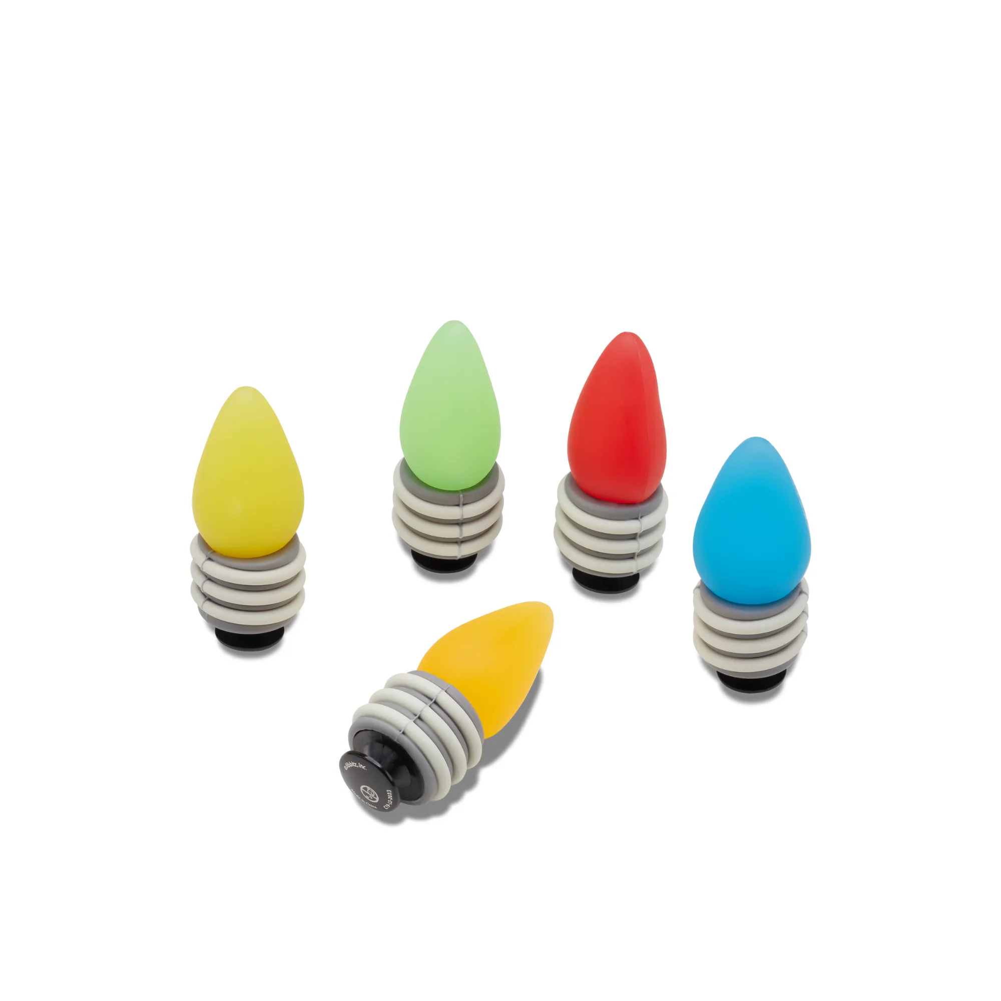 5-Pack Jibbitz™ LED Holiday Lights Shoe Charms