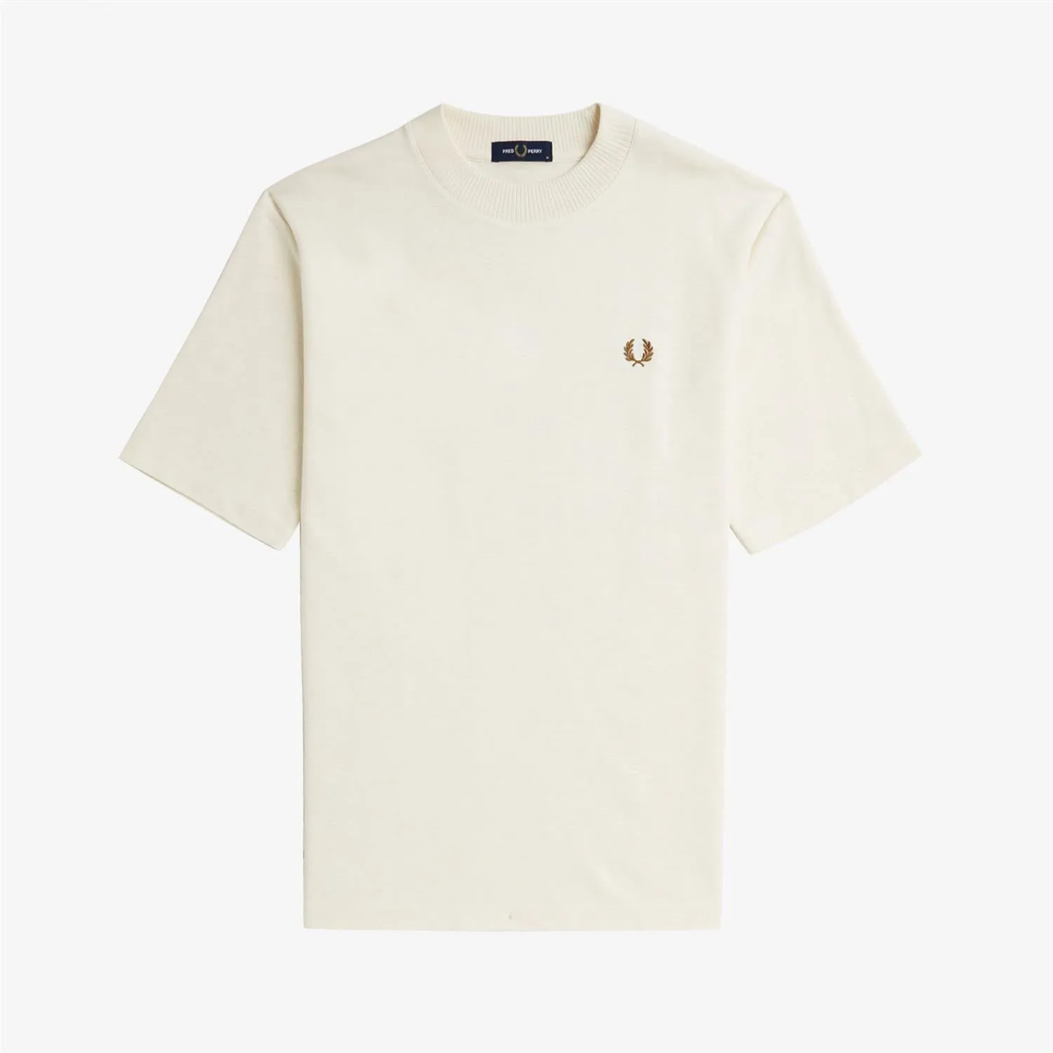 06719 Fred Perry Slub t-shirt Ecru