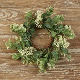 10" Eucalyptus and Berry Ring