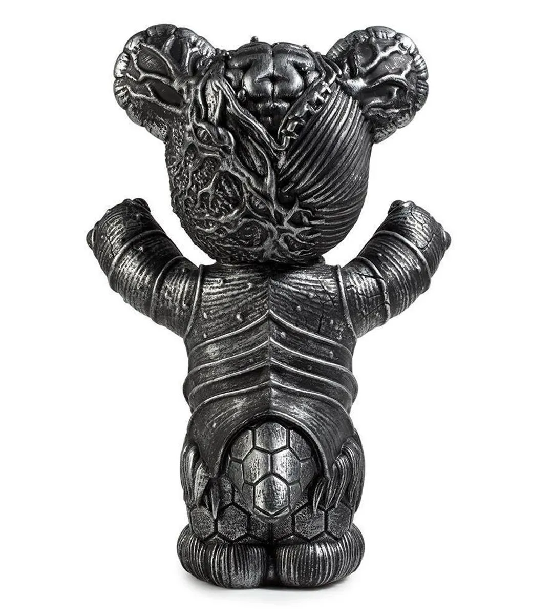 10" Free Hugs Bear Silver Edition - Frank Kozik
