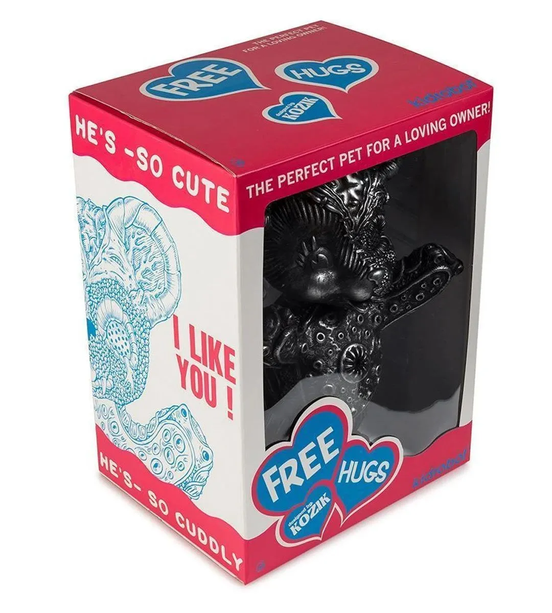 10" Free Hugs Bear Silver Edition - Frank Kozik