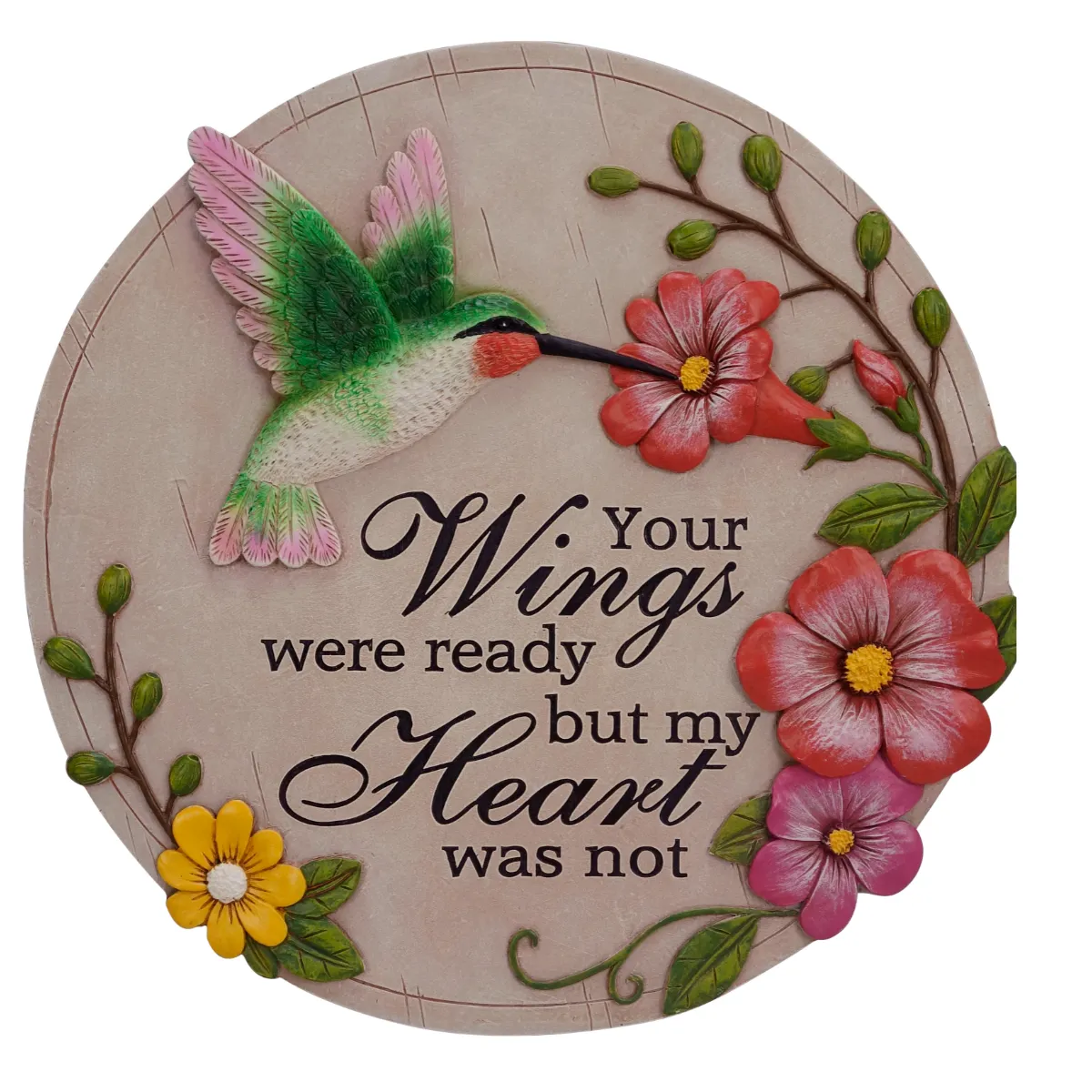 12" Round Memorial Bereavement Stepping Stone