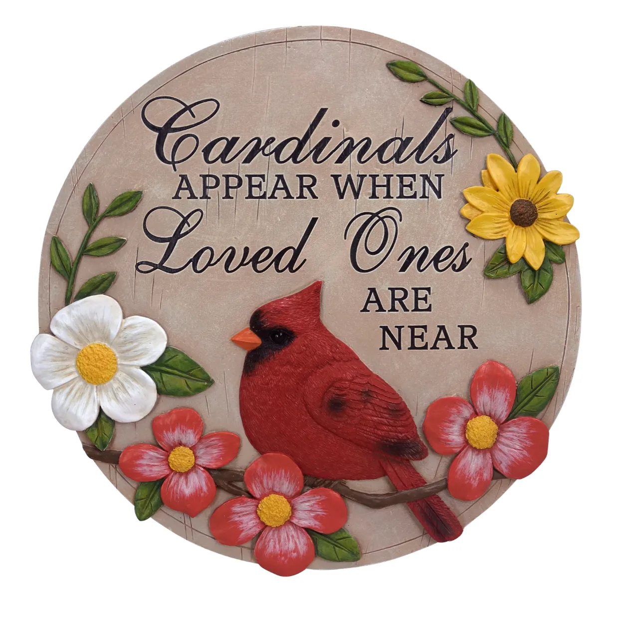 12" Round Memorial Bereavement Stepping Stone
