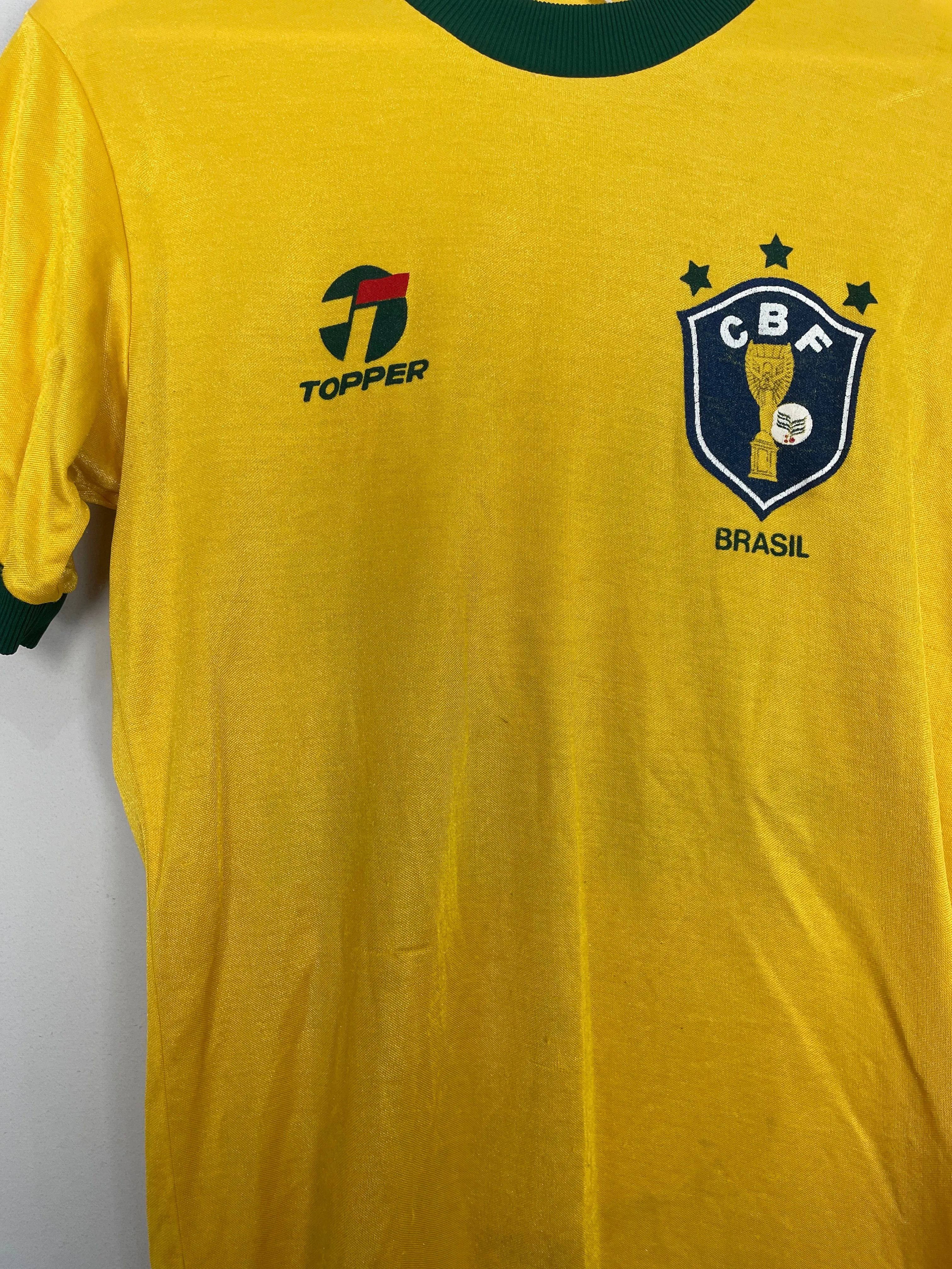 1983/85 BRAZIL #22 HOME SHIRT (XL) TOPPER