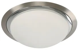 203 18W LED Ceiling Light in Satin Nickel