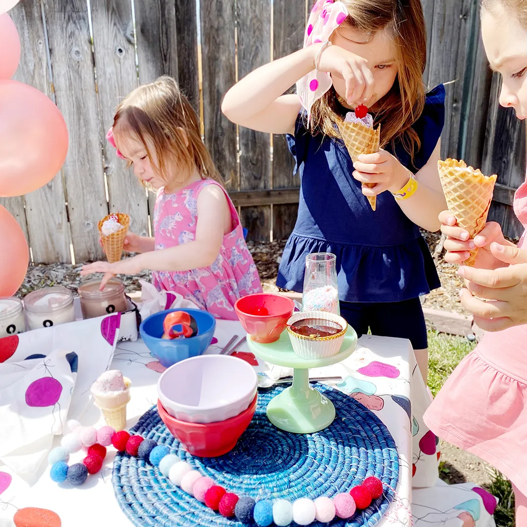4-Pack Napkin Set - Multi Balloons