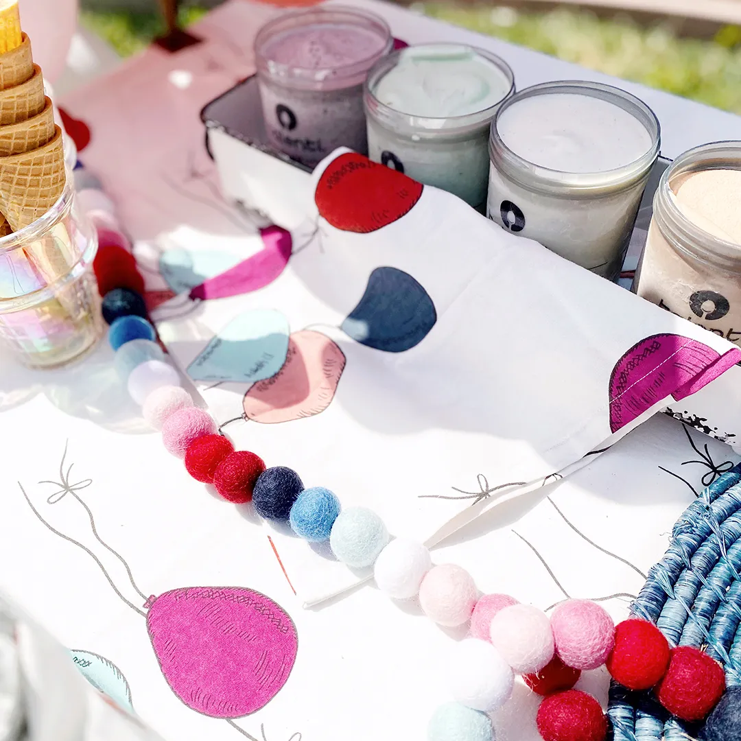 4-Pack Napkin Set - Multi Balloons