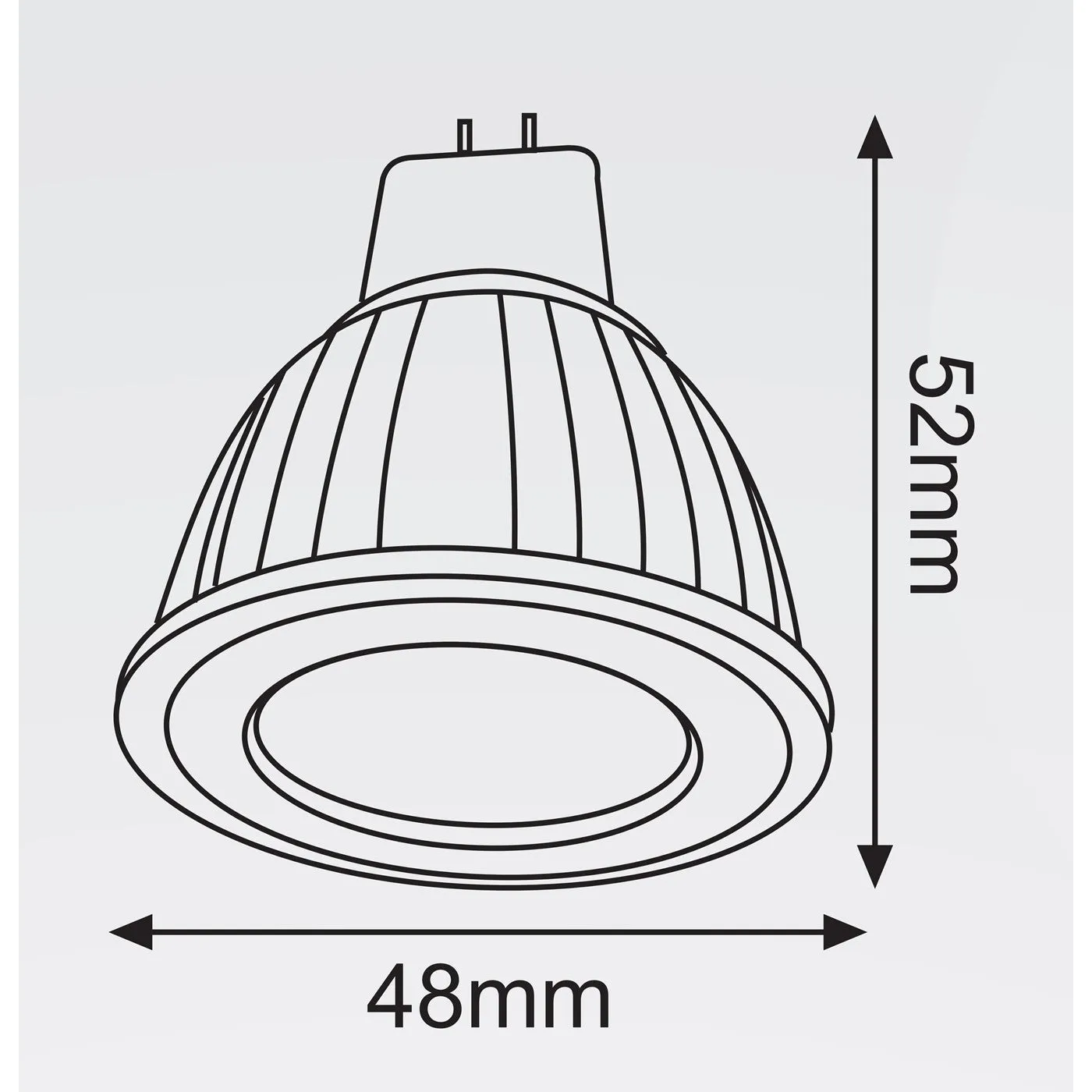 4028-4w LED Mr-16 Lamp