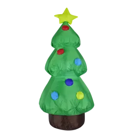 80cm Festive Light Up Inflatable X'mas Tree