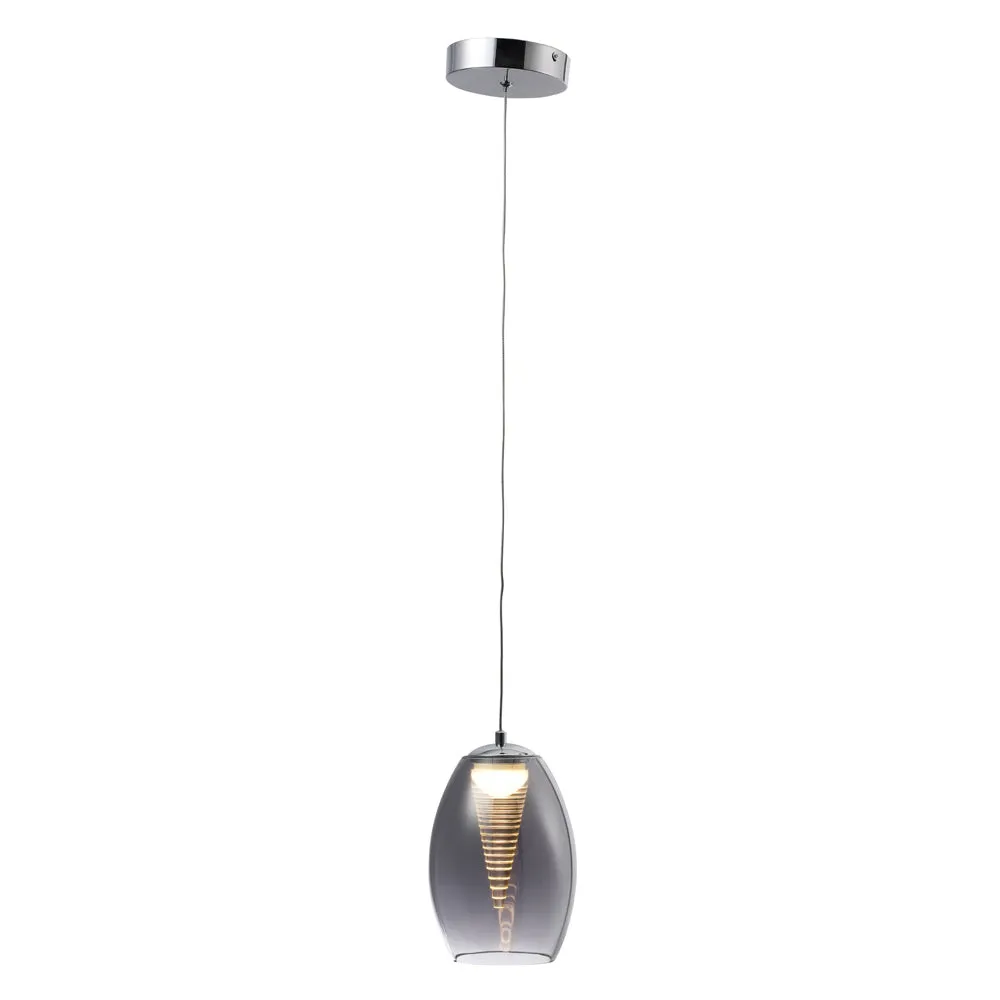 9360 5W LED Pendant Light in Black