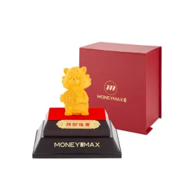 999 Gold Prosperity Tiger Figurine
