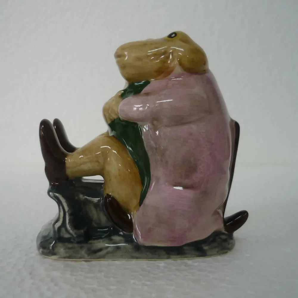 A Boxed Royal Albert Beatrix Potter Figurine Mr Jackson - In Excellent Condition
