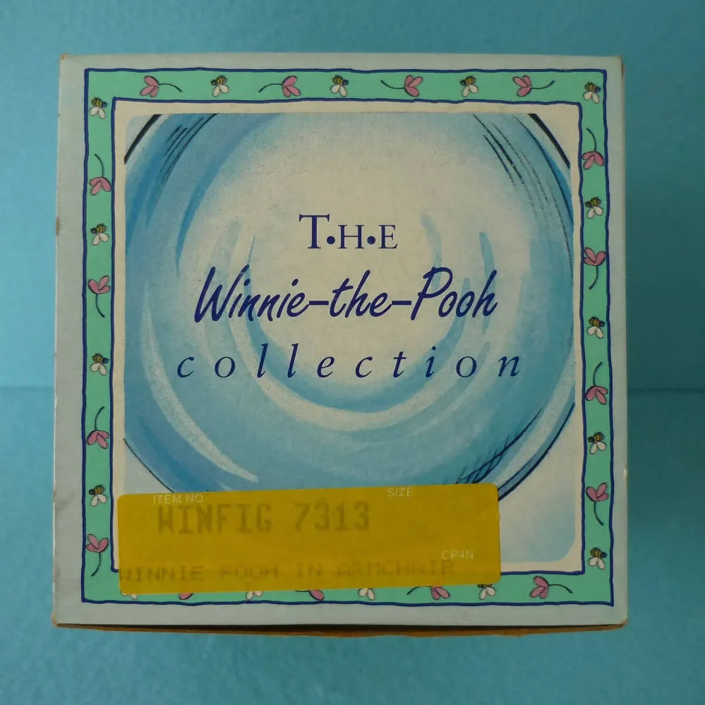 A 'Boxed' Royal Doulton Figurine Winnie The Pooh In The Armchair WP4