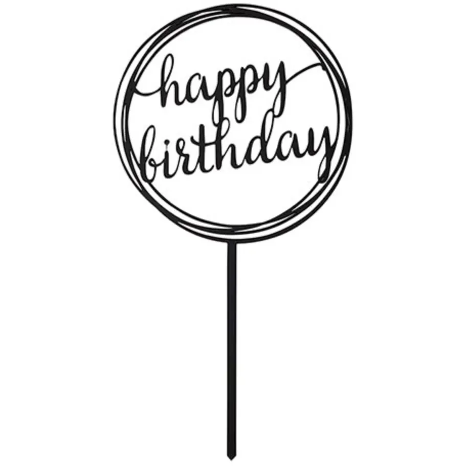Acrylic Cake Topper