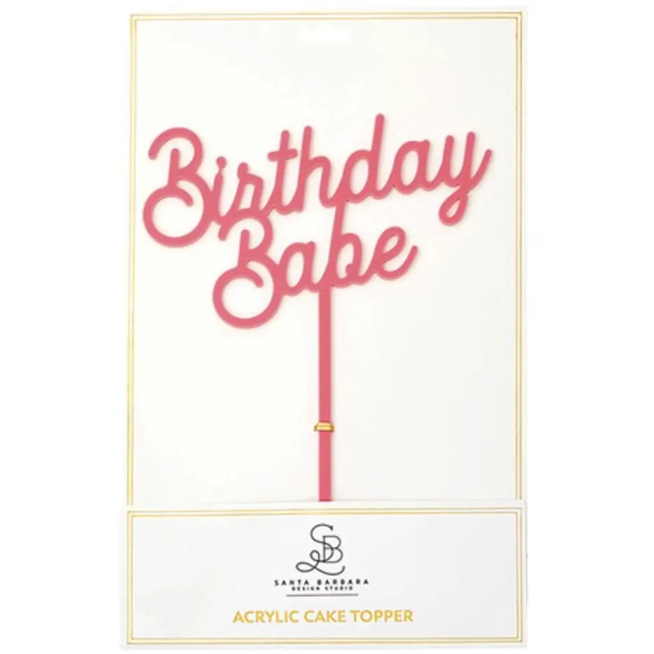 Acrylic Cake Topper