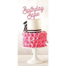 Acrylic Cake Topper