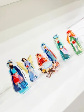 Acrylic Nativity Set