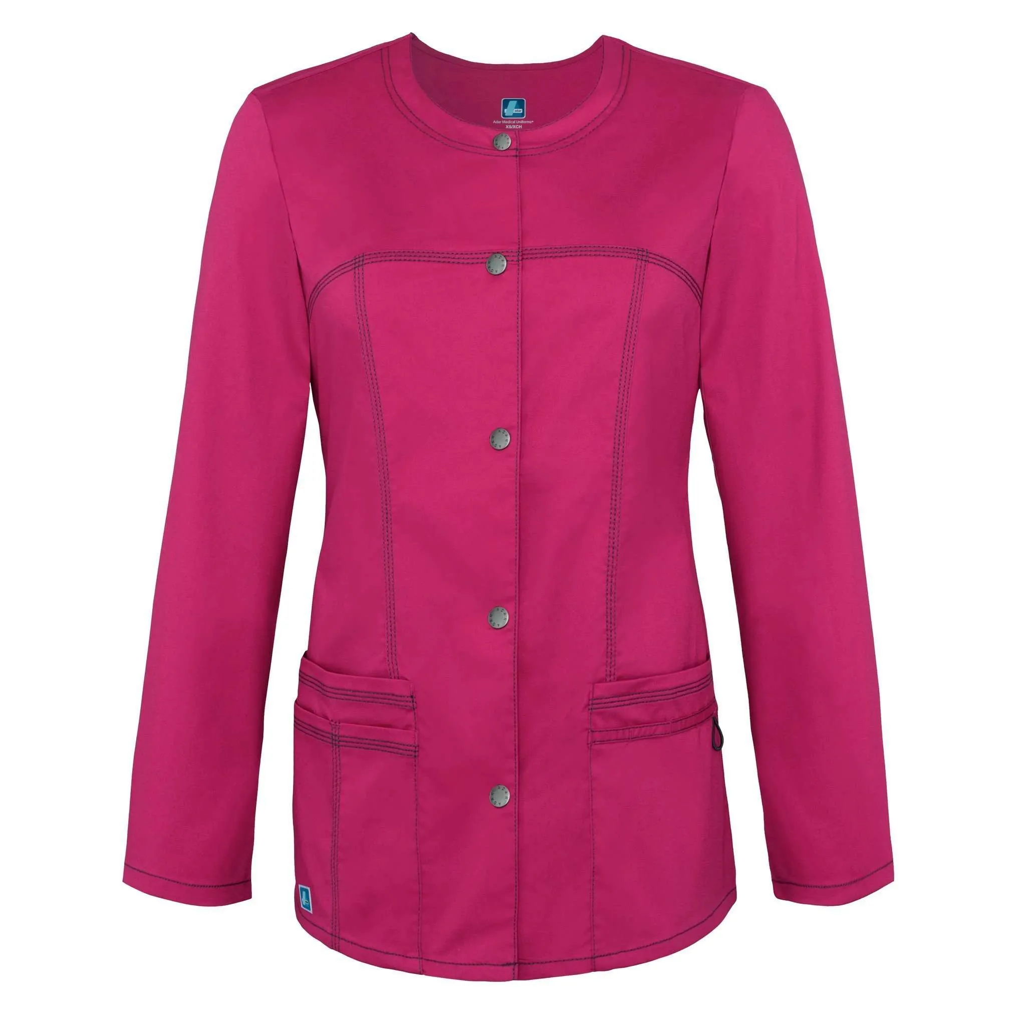 Adar Pop-Stretch Junior Fit Taskwear Topper Jacket