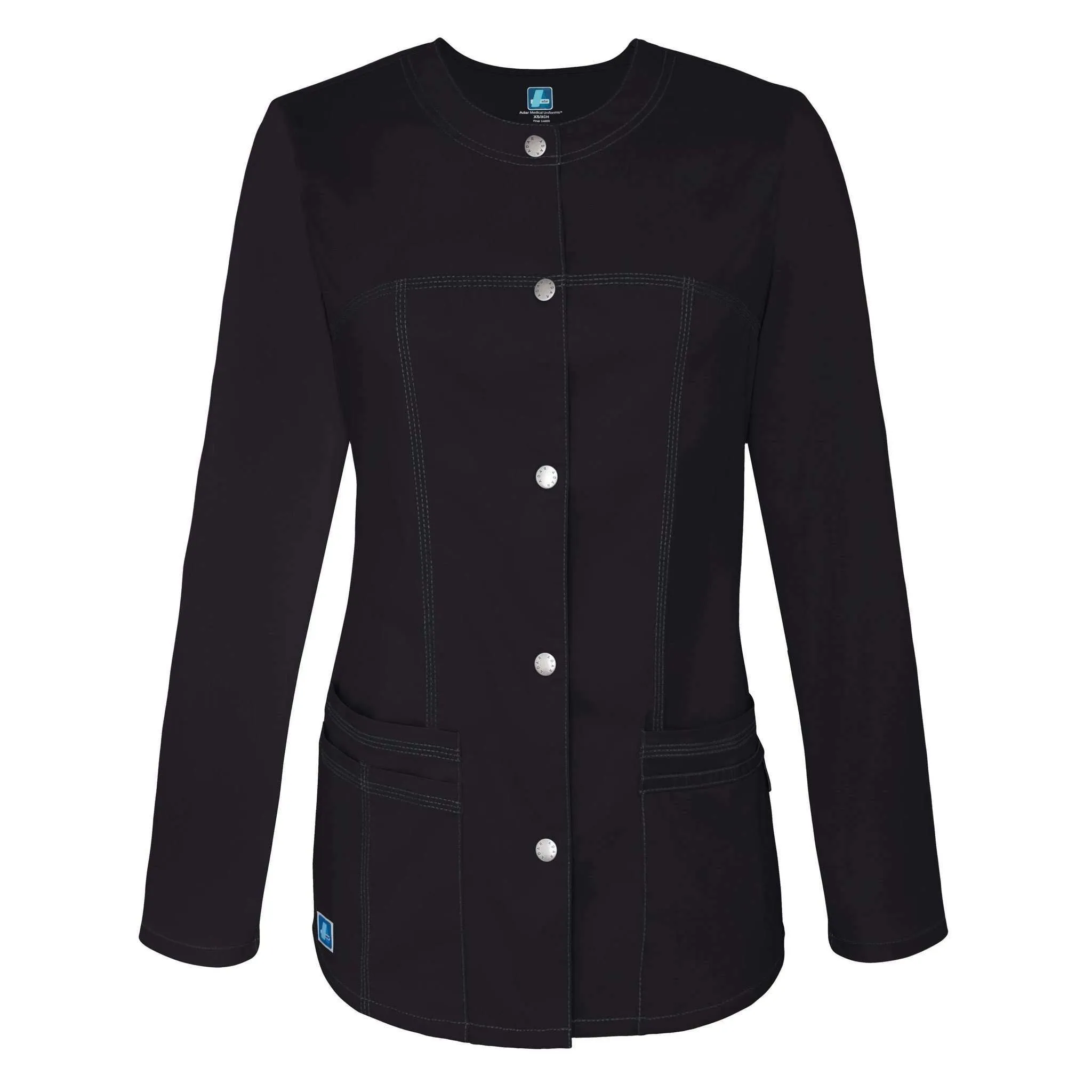 Adar Pop-Stretch Junior Fit Taskwear Topper Jacket