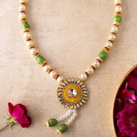 Adjustable Yellow Garland/Mala