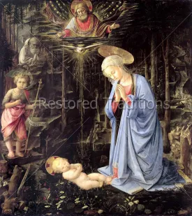 Adoration in the Forest – Lippi