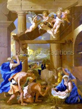 Adoration of the Shepherds – Poussin