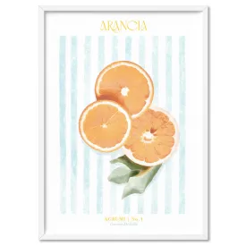 Agrumi No 1 | Orange - Art Print by Vanessa