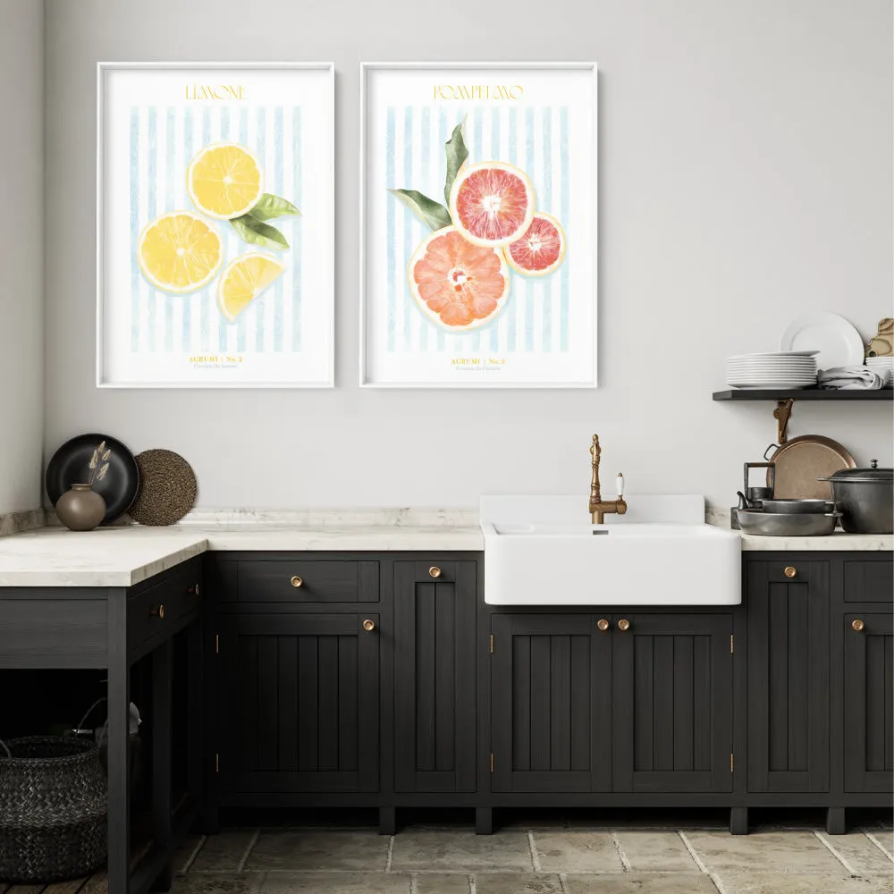 Agrumi No 3 | Grapefruit- Art Print by Vanessa