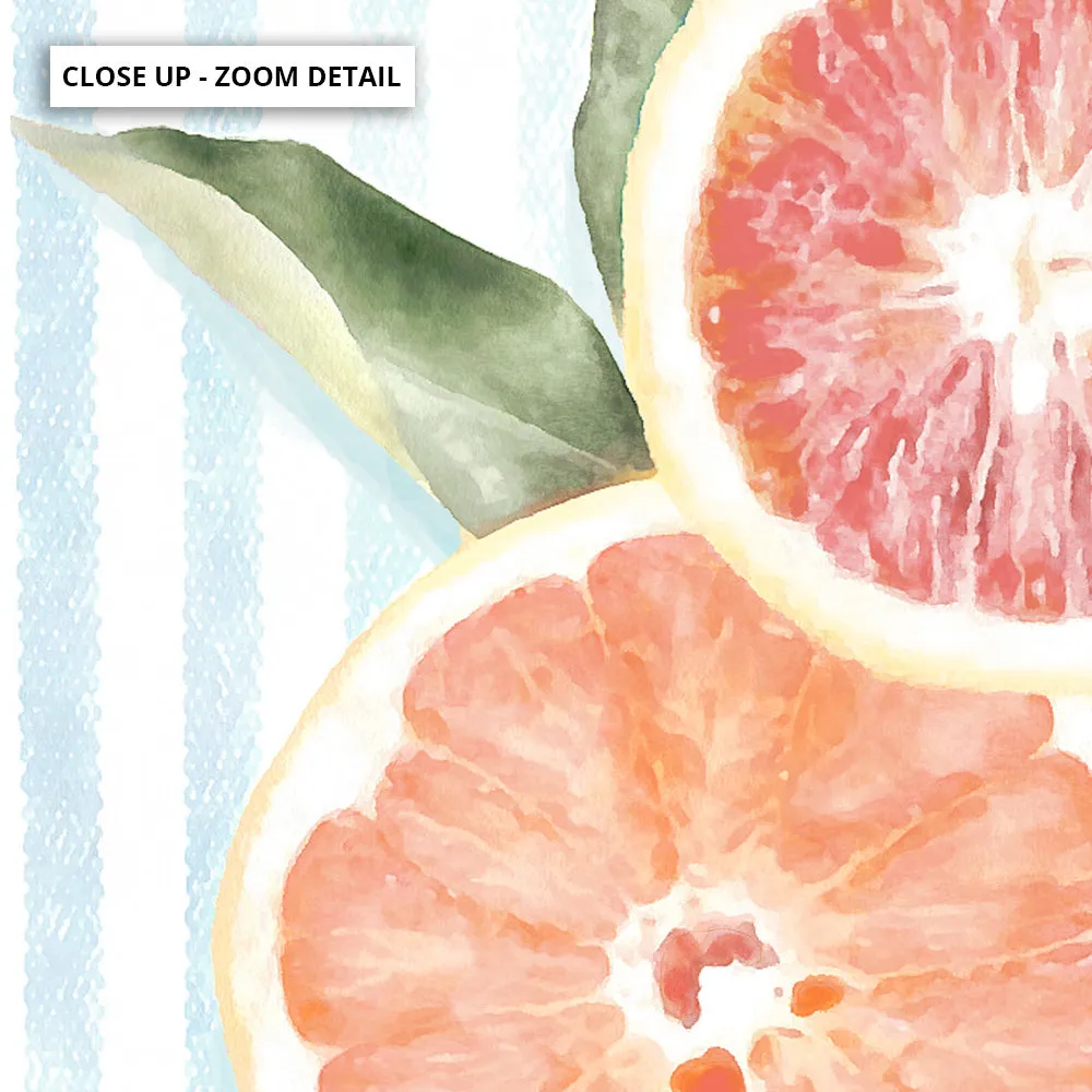 Agrumi No 3 | Grapefruit- Art Print by Vanessa