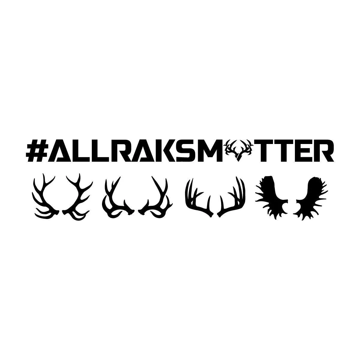 All Raks Matter ™ Decal (NO BOOBIES)