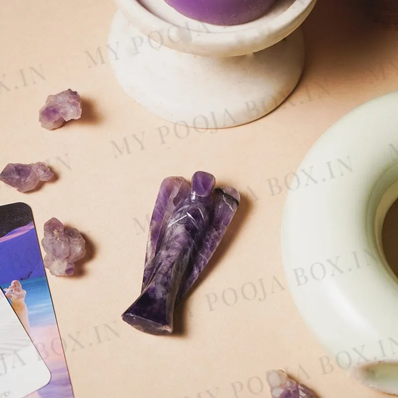 Amethyst Crystal Guardian Angel