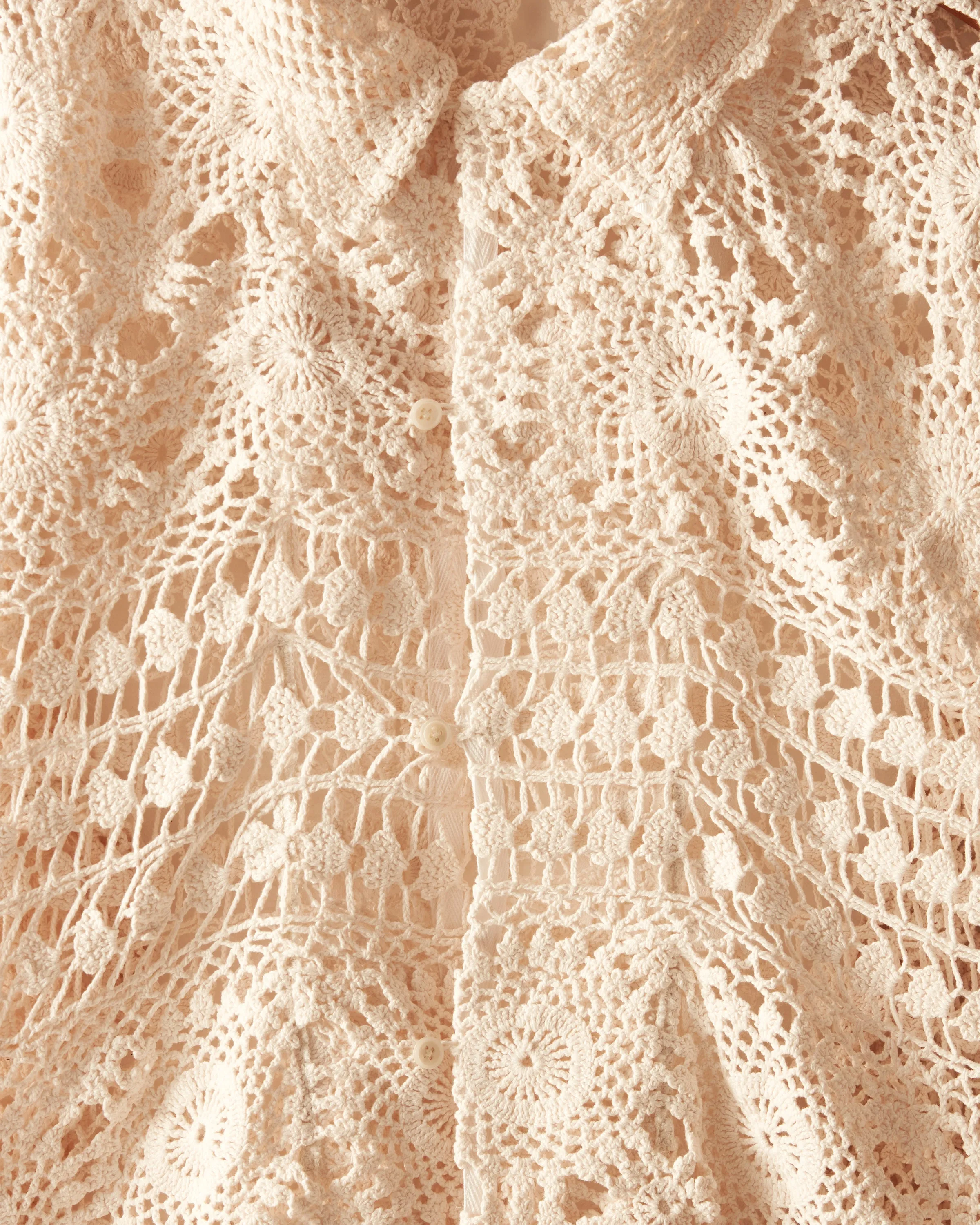Anacapri Medal Crochet Shirt