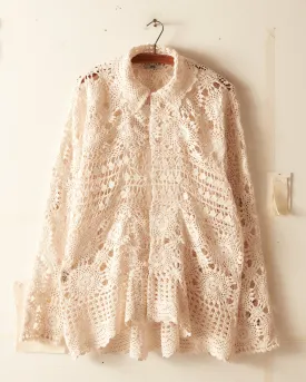 Anacapri Medal Crochet Shirt