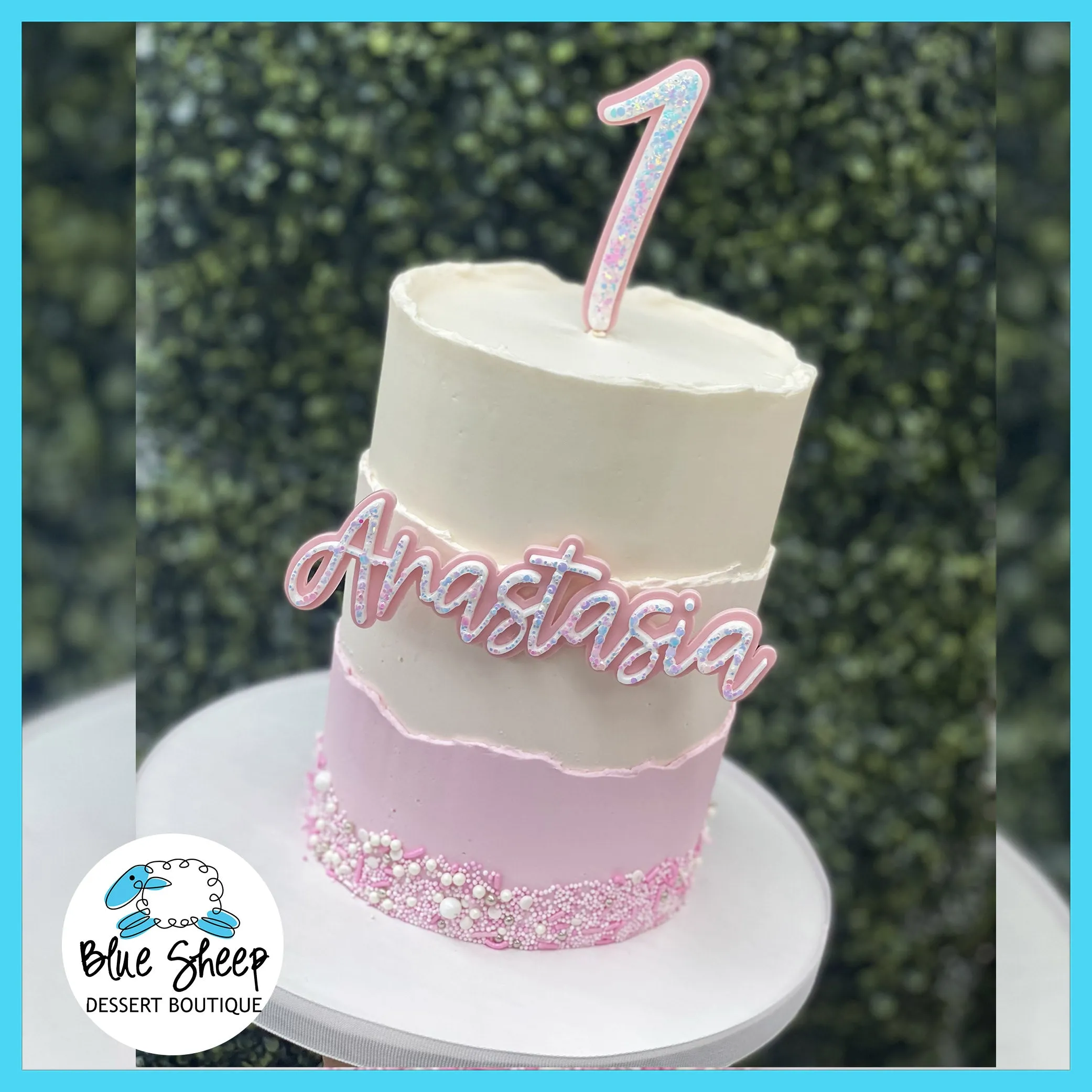 Anastasia's Ombre Waves Cake