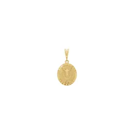 Angel Wing Coin Pendant