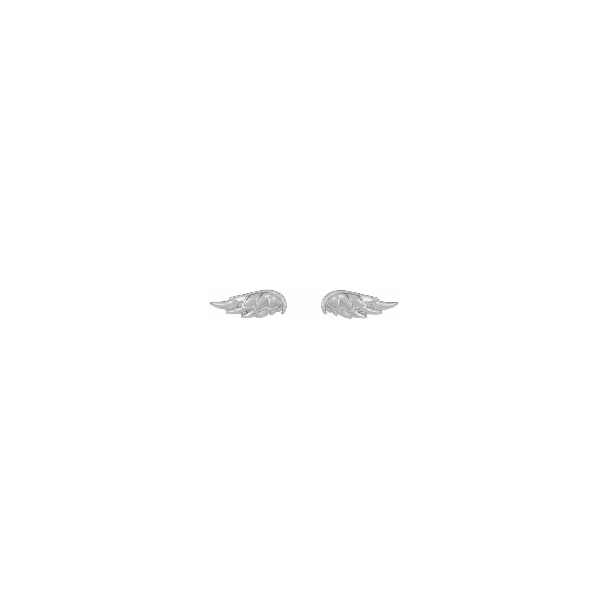 Angel Wing Stud Earrings