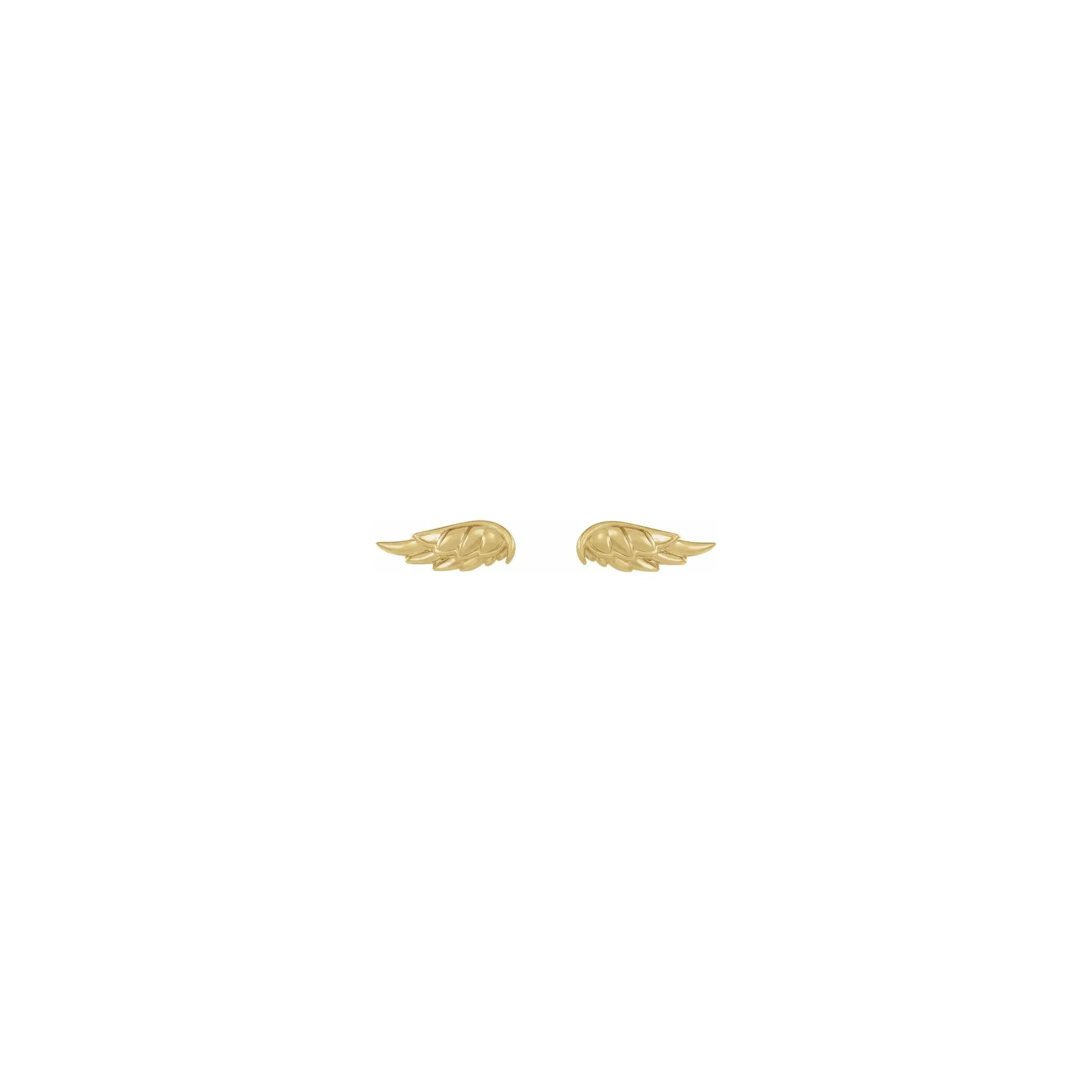 Angel Wing Stud Earrings