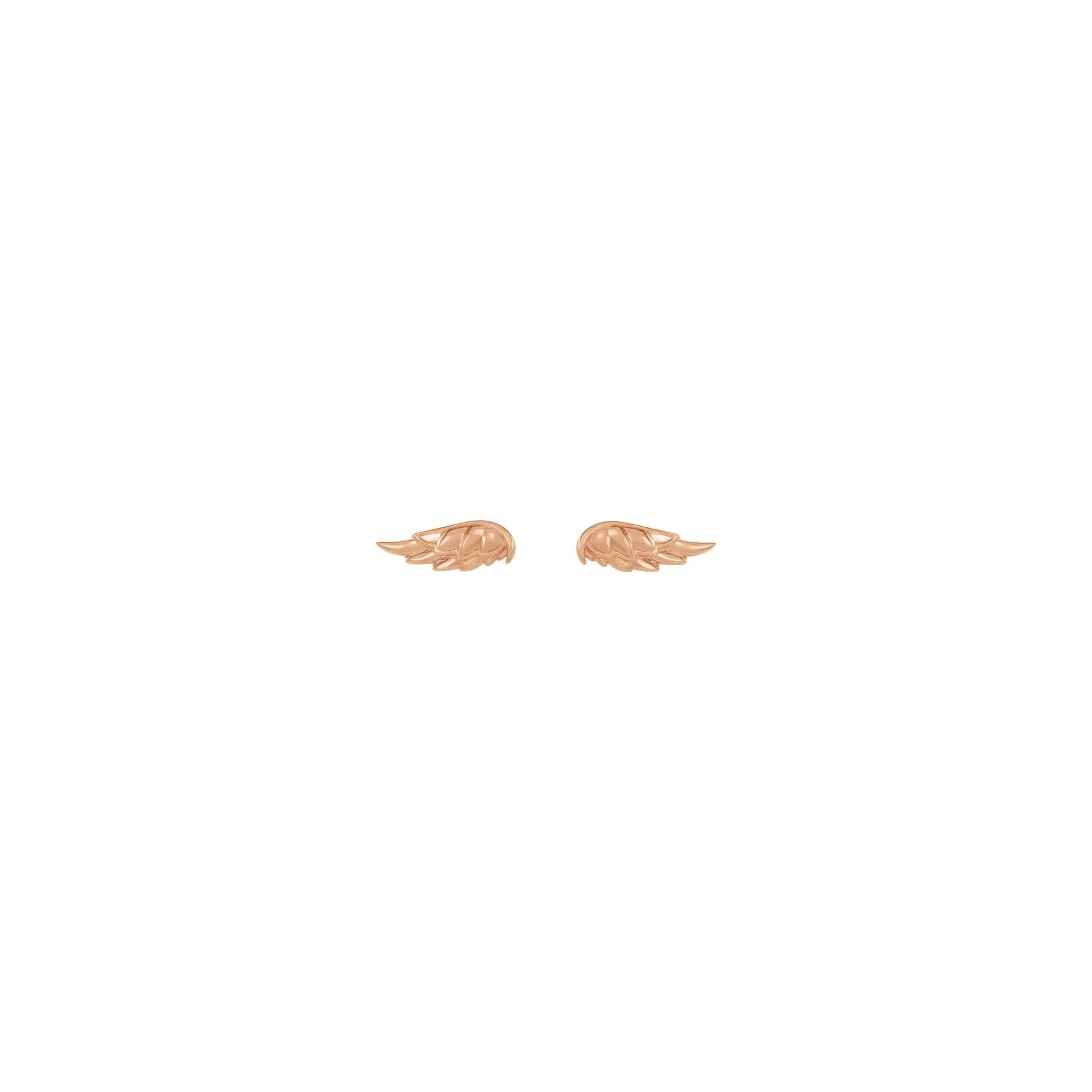 Angel Wing Stud Earrings