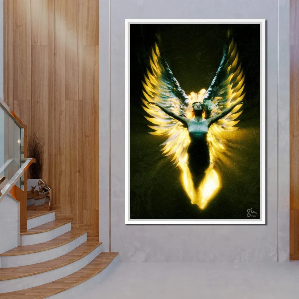 Angel Wings in Awe - G'n Art