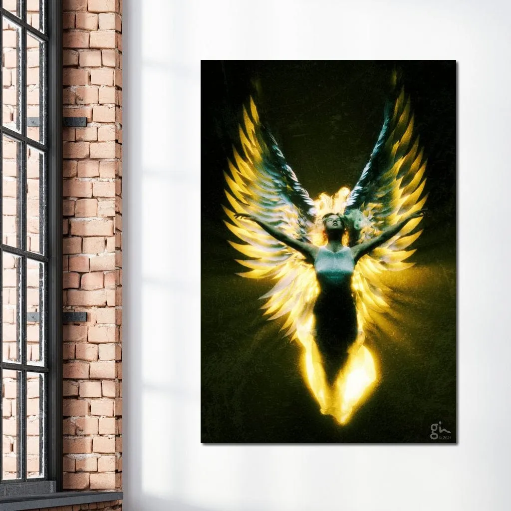 Angel Wings in Awe - G'n Art