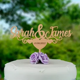 Anniversary Cake Topper