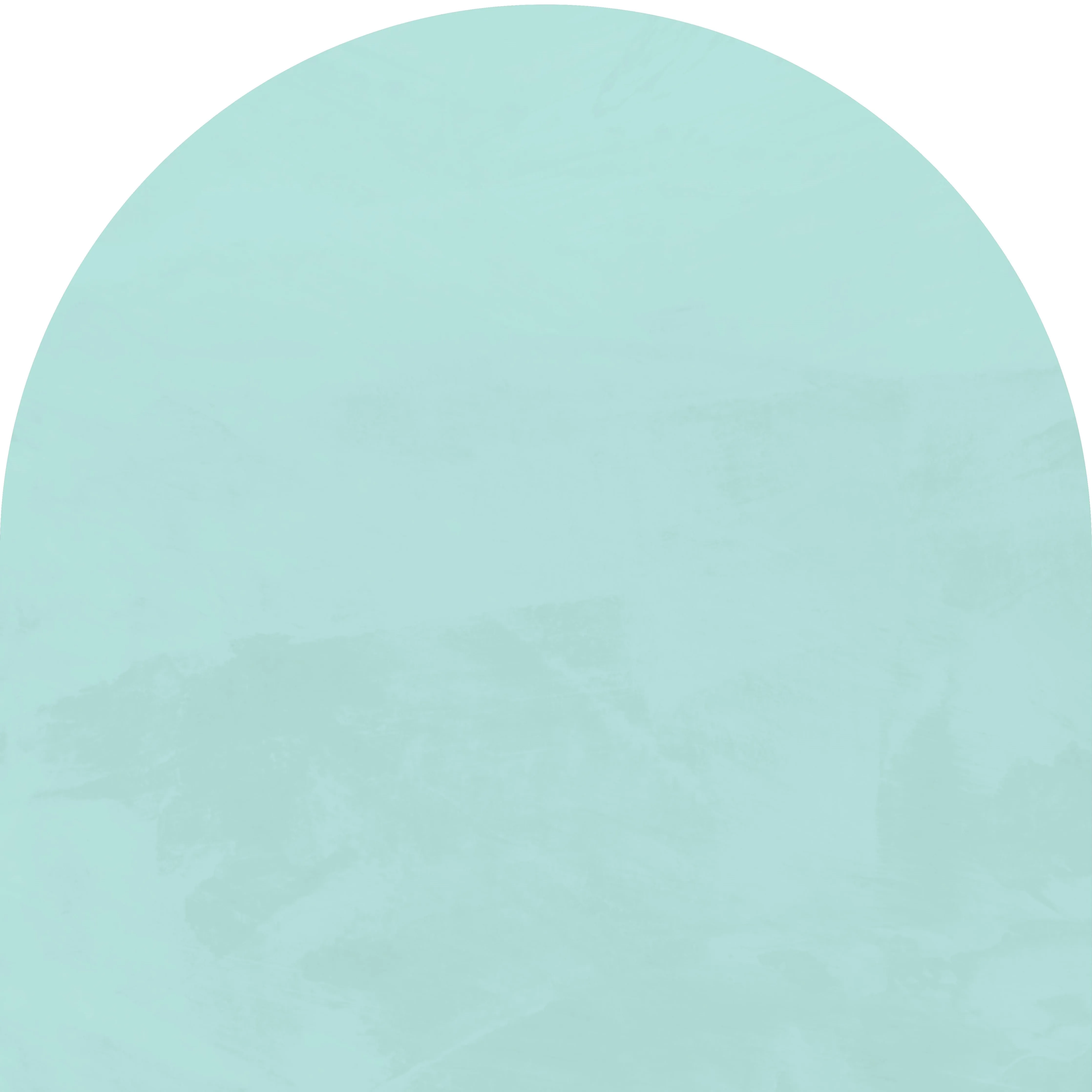 Arch Decal in Aqua - Peel and Stick Removable Decal