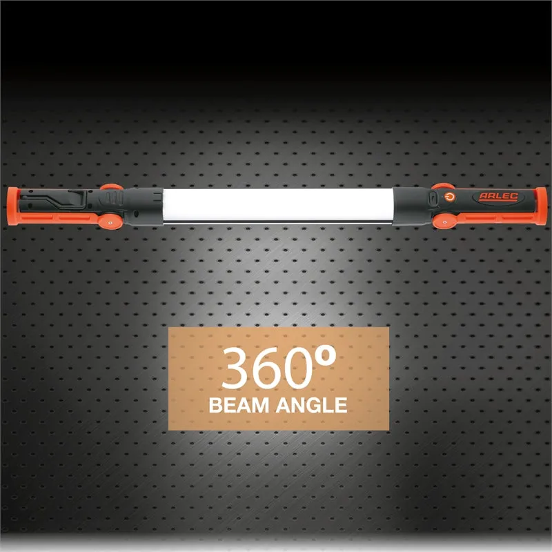 Arlec 2 x 3W 400lm Portable LED Work Light, Rechargeable & Multi-Purpose, Splits into 2 Units