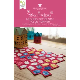 Around the Block Table Runner Pattern by Missouri Star