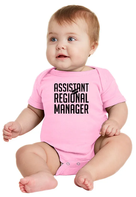 Asst. to the Regional Manager The Office Baby Bodysuit