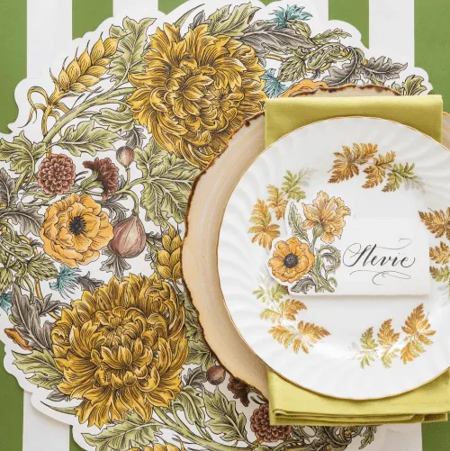 Autumn Acanthus Wreath Placemats