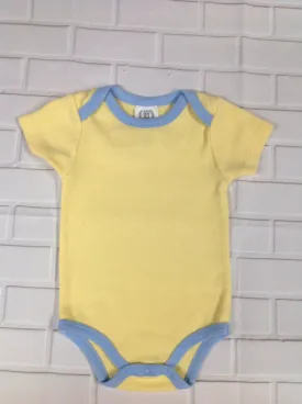 BABY U YELLOW & BLUE Onesie