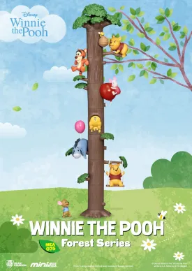 Beast Kingdom Disney Winnie the Pooh Forest Series Mini Egg Attack Figures Set