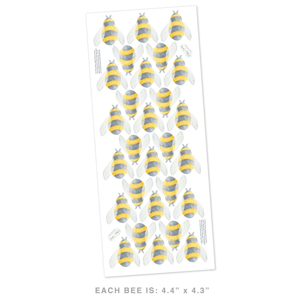 Bee Toss Wall Decal Set