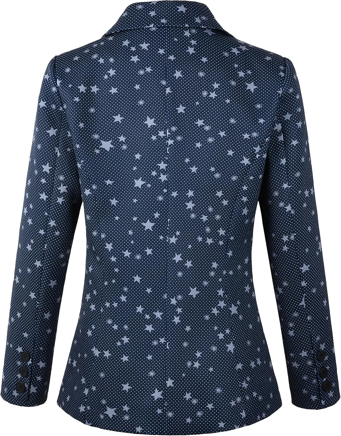 Beninos Womens Long Sleeve Casual One Button Blazer Jacket